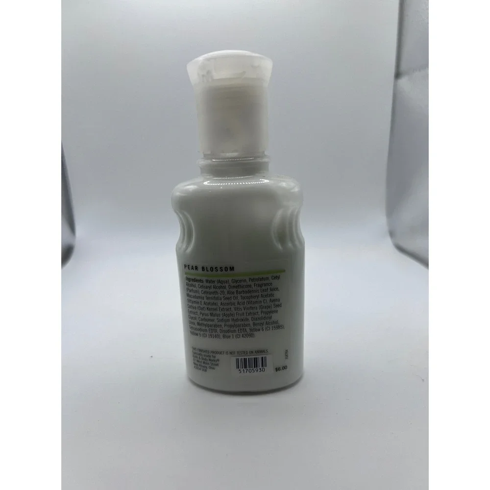 Bath‎ & Body Works Pleasure Pear Blossom Body Lotion 4fl Oz Travel Discontinued